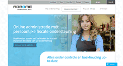 Desktop Screenshot of adrome.nl